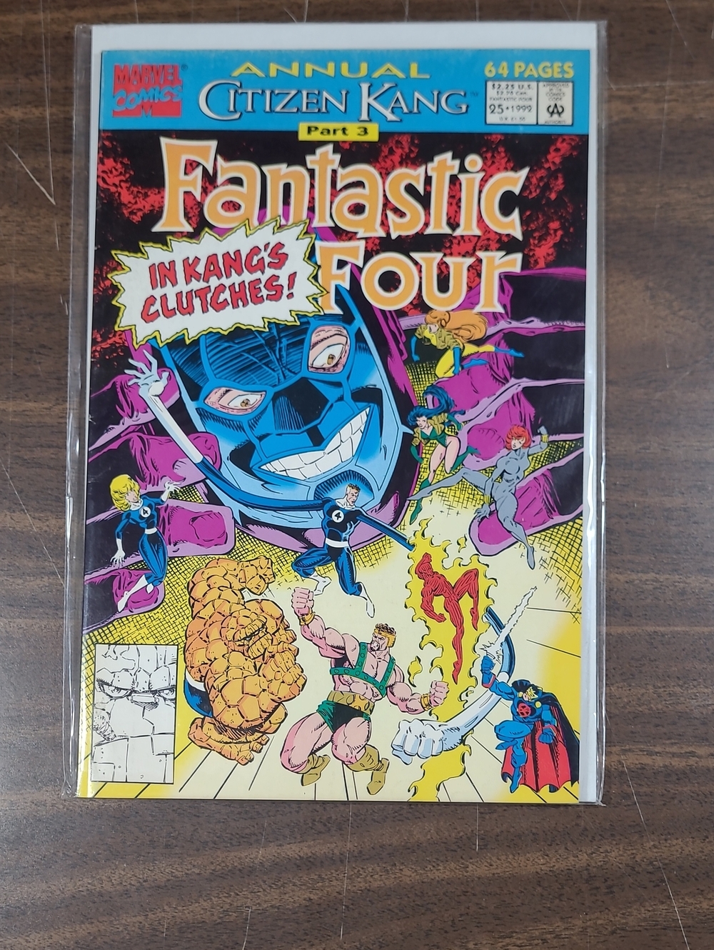 Marvel Fantastic Four Annual Cover - #25 - 1992